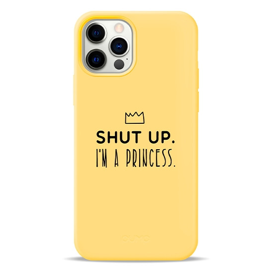 Чехол Pump Silicone Minimalistic для Apple iPhone 12 Pro / 12 (6.1") (I'm a Princess)