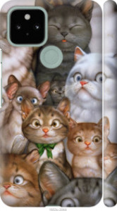 Чехол коты для Google Pixel 5