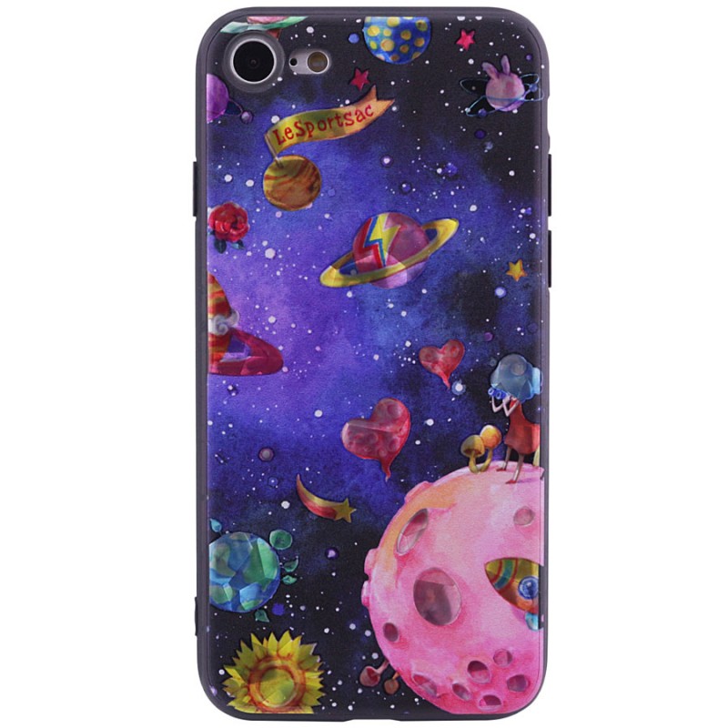 

TPU чехол YCT Brilliant для iPhone 7 (4.7'') (Космос розовый) 540588