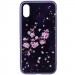 TPU+Glass чехол Fantasy с глянцевыми торцами для Apple iPhone XS Max (6.5") (Цветение)