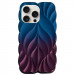 TPU чехол Leaf для Apple iPhone 15 Pro (6.1") (Navy Blue / Plum)