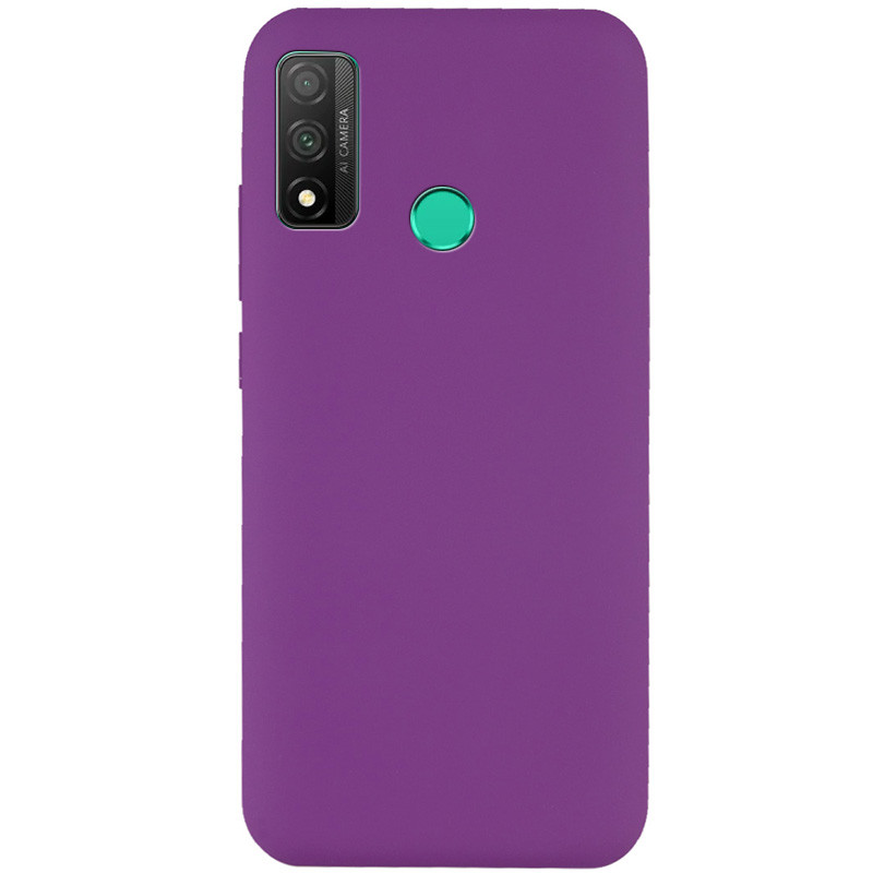 Чехол Silicone Cover Full without Logo (A) для Huawei P Smart (2020) (Фиолетовый / Purple)