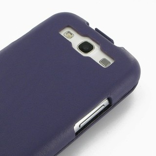 Фото Шкіряний чохол Pdair (Slim Case) на Samsung i9300 Galaxy S3 (Фіолетовий) на vchehle.ua