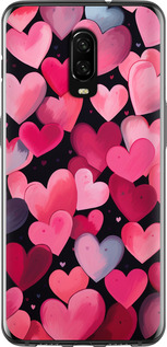 

Чехол Сердечки 4 для OnePlus 6T 1646407