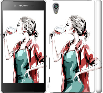 

Чохол Дівчина з келихом на Sony Xperia Z5 E6633 841566