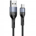Дата кабель Usams US-SJ450 U55 Aluminum Alloy Braided USB to MicroUSB (1m)