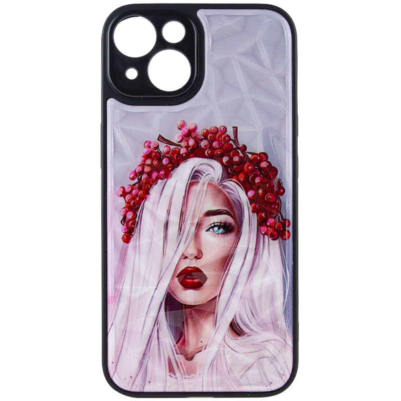 TPU+PC чохол Prisma Ladies на Apple iPhone 14 (6.1") (Ukrainian Girl)