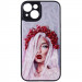 TPU+PC чохол Prisma Ladies на Apple iPhone 14 (6.1") (Ukrainian Girl)