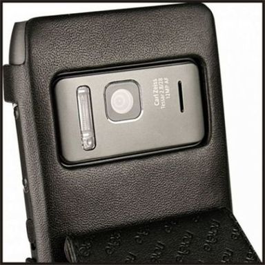 Фото # Кожаный чехол Melkco (JT) для Nokia N8 (Черный) на vchehle.ua