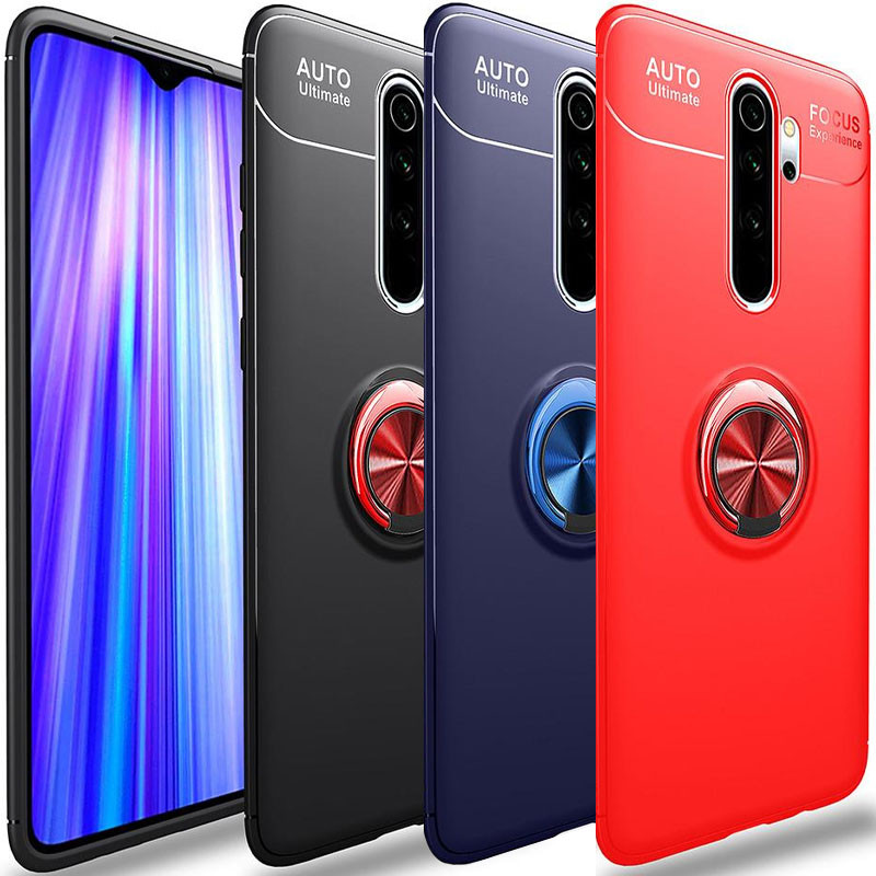 TPU чехол Deen ColorRing под магнитный держатель (opp) для Xiaomi Redmi Note 8 Pro