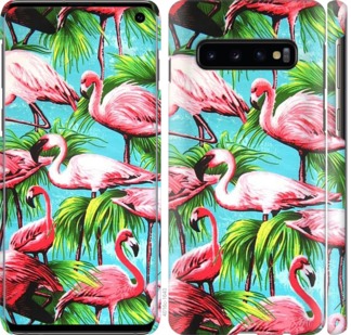 

Чехол Tropical background для Samsung Galaxy S10 702646