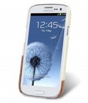 Шкіряна накладка Melkco Mix and Match на Samsung i9300 Galaxy S3 (White Croco / Vintage Brown) в магазині vchehle.ua