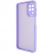 Фото TPU+PC чохол Accent на Samsung Galaxy A12 (White / Purple) в маназині vchehle.ua