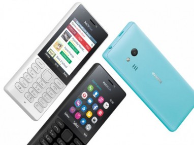 Представлен мобильный телефон Nokia 216