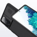 Купити Карбонова накладка Nillkin Camshield (шторка на камеру) на Samsung Galaxy S20 FE (Чорний / Black) на vchehle.ua