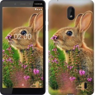 

Чохол Кролик і квіти на Nokia 1 Plus 764699