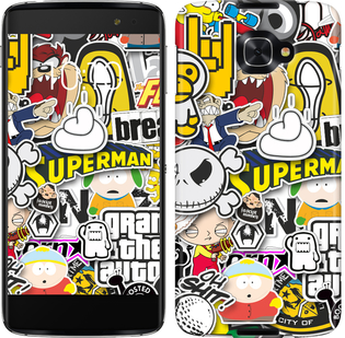 

Чехол Popular logos для Alcatel idol 4s 657713