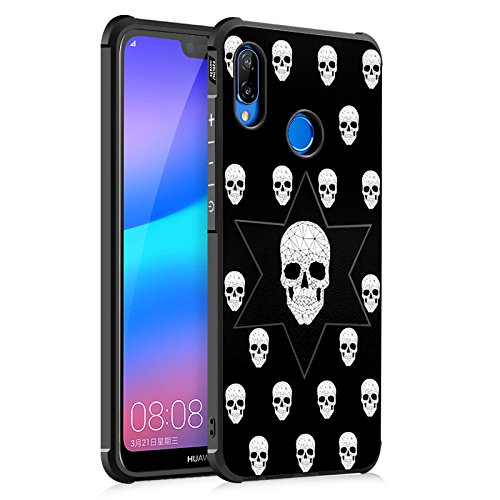 

Протиударний TPU чохол Sweet Art на Huawei P20 Lite (Череп) 664355