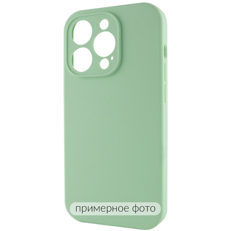 Фото Чохол Silicone Case Full Protective (AA) NO LOGO на Apple iPhone 16 Pro (6.3") (Зелений / Pistachio) в маназині vchehle.ua