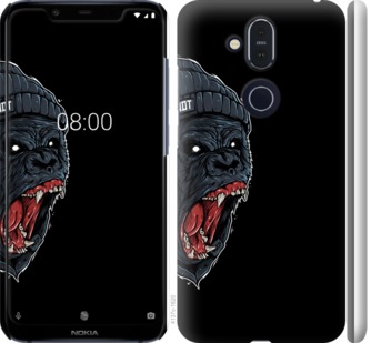 

Чохол Мавпа в люті на Nokia 8.1 764684