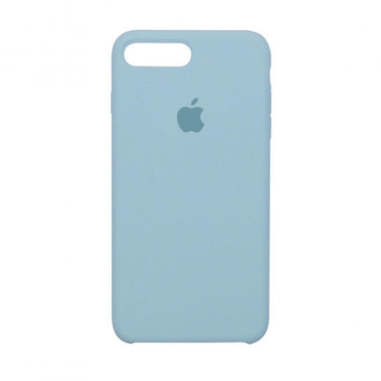 #Чехол Silicone case (AAA) для Apple iPhone 7 plus / 8 plus (5.5") (Голубой / Mint)