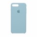 Оригінальний силіконовий чохол на Apple iPhone 7 plus / 8 plus (5.5") (very high copy) (Блакитний / Mint)