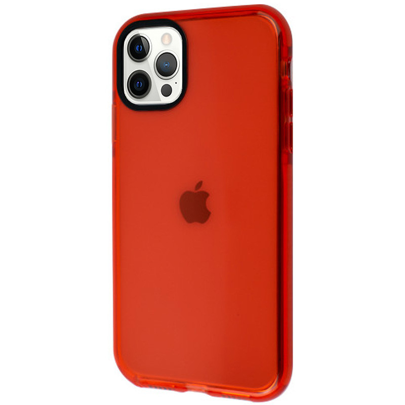 

TPU чохол Color Clear для iPhone 12 Pro (Red) 1166979