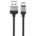Дата кабель Borofone BX28 Dignity USB to Type-C (1m) (Metal gray)