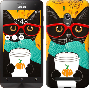 

Чехол Осенний кот для Asus Zenfone 5 639897