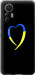 Чехол Жёлто-голубое сердце для Xiaomi 12 Lite
