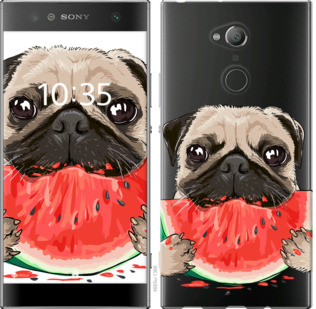 

Чехол Мопс и арбуз для Sony Xperia XA2 Ultra H4213 843666