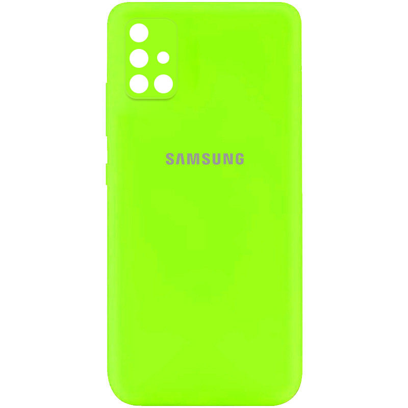 

Чохол Silicone Cover My Color Full Camera (A) на Samsung Galaxy A51 (Салатовий / Neon green) 1173299