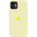 Чехол Silicone Case Full Protective (AA) для Apple iPhone 11 (6.1") (Желтый / Mellow Yellow)