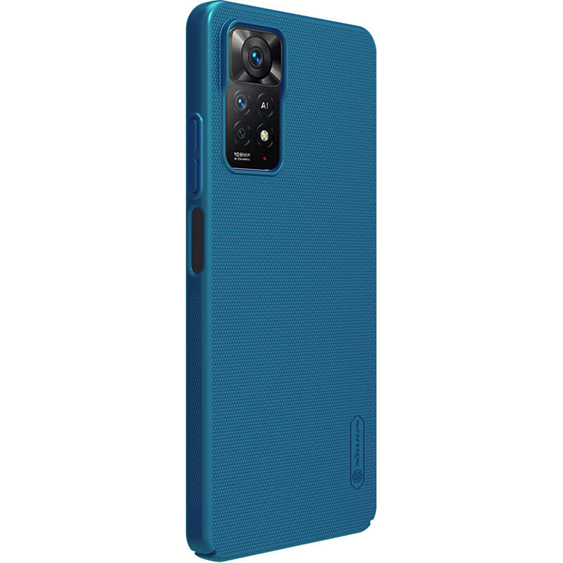 Купити Чохол Nillkin Matte на Xiaomi Redmi Note 11 Pro 4G/5G / 12 Pro 4G (Бірюзовий / Peacock blue) на vchehle.ua