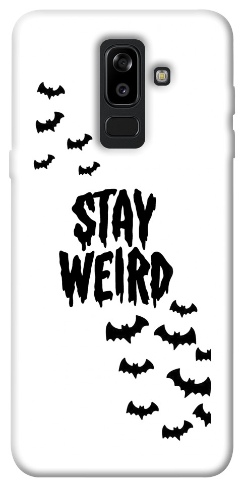 Чехол Stay Weird для Galaxy J8 (2018)