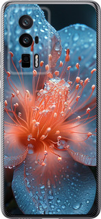 Чехол Роса на цветке для Xiaomi Redmi K60