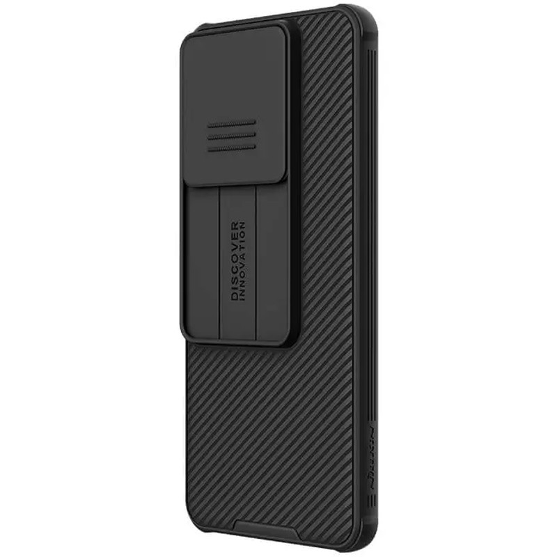 Фото Карбоновая накладка Nillkin CamShield Pro для Xiaomi Poco X6 / Note 13 Pro 5G (Black) на vchehle.ua