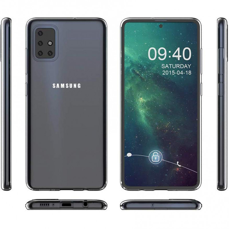 Фото TPU чохол Epic Transparent 1,0mm на Samsung Galaxy A71 (Прозорий (прозорий)) на vchehle.ua