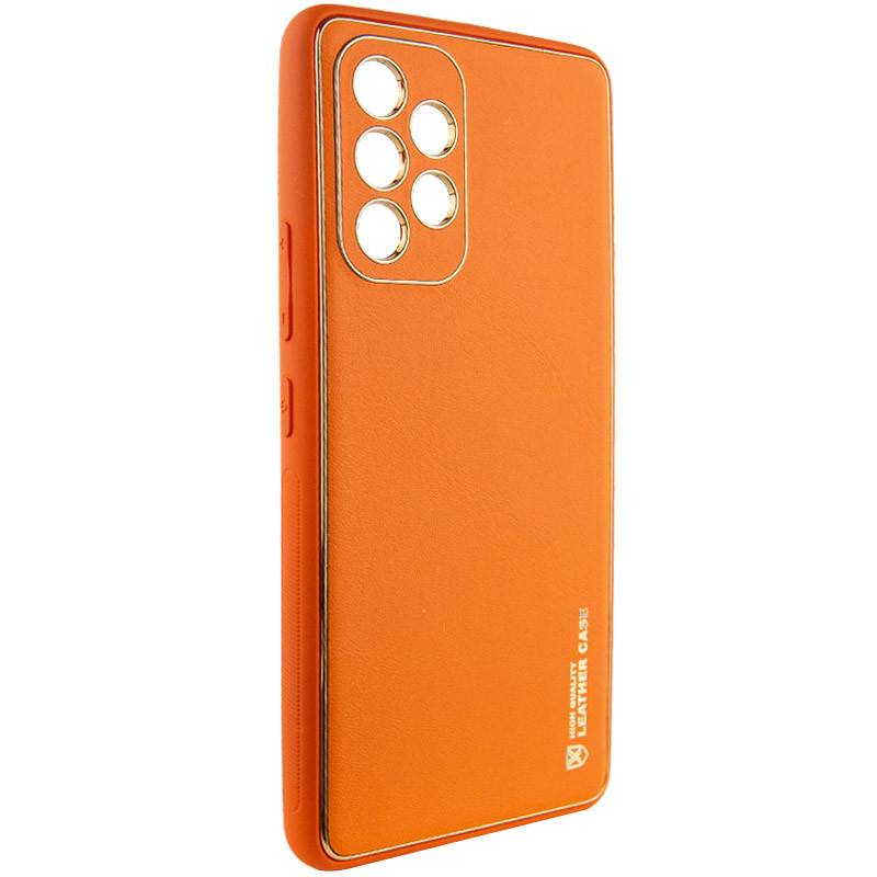 Фото Кожаный чехол Xshield для Samsung Galaxy A53 5G (Оранжевый / Apricot) на vchehle.ua