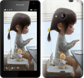 

Чохол Мила дівчинка з зайчиком на Microsoft Lumia 535 636807