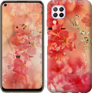 

Чохол Рожеві квіти на Huawei P40 Lite 921223