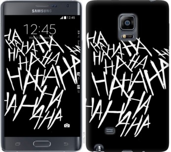 

Чехол joker hahaha для Samsung Note Edge SM-N915 749766