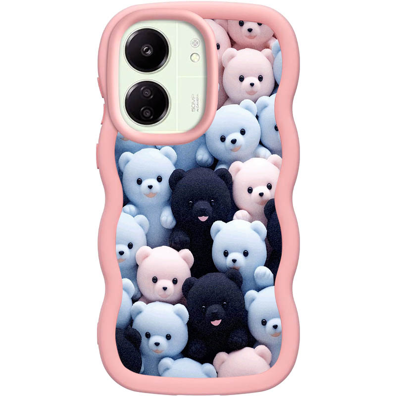 Чохол TPU Cloudy Pictures на Xiaomi Redmi 13C / Poco C65 (Bears)