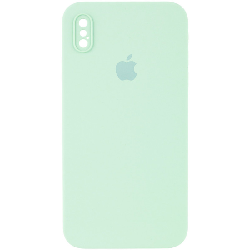 

Чехол Silicone Case Square Full Camera Protective (AA) для iPhone XS (5.8") (Бирюзовый / Light Turquoise) 1086505