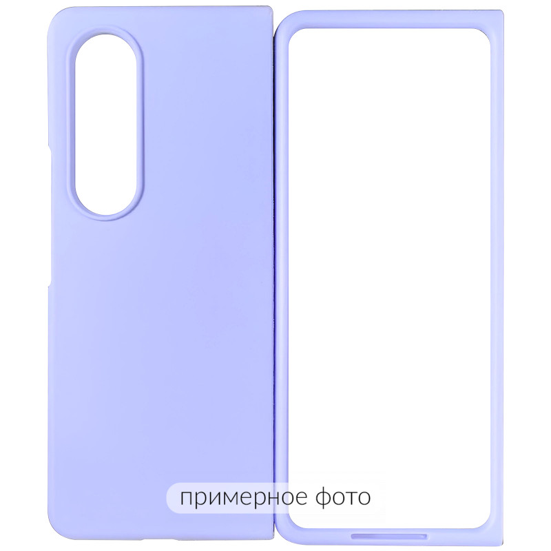 Чохол Foldables Silicone Cover Lakshmi (AAA) на Samsung Galaxy Z Fold6 (Бузковий / Dasheen)