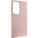 Фото Кожаный чехол Bonbon Leather Metal Style для Samsung Galaxy S22 Ultra (Розовый / Light pink) на vchehle.ua