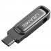 Купить Флеш накопитель USAMS US-ZB348 USB3.2 Type-C High-Speed Flash Drive With Dual Ports 128Gb (Tarnish) на vchehle.ua