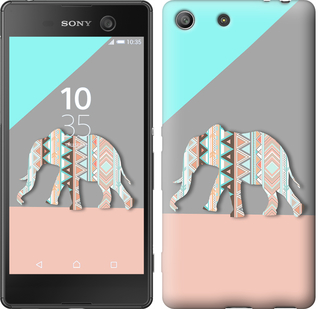 

Чехол Узорчатый слон для Sony Xperia M5 224732