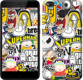 

Чехол Popular logos для Xiaomi Redmi 4X 628064
