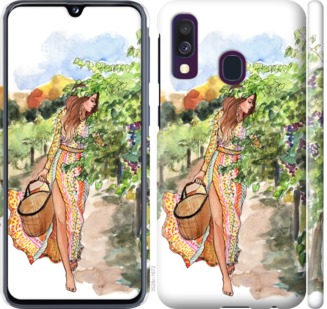 

Чехол Девушка Лето для Samsung Galaxy A40 2019 A405F 757951